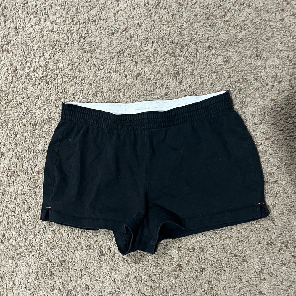 Black lounge shorts